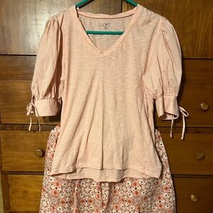 Loft - shirt and skirt